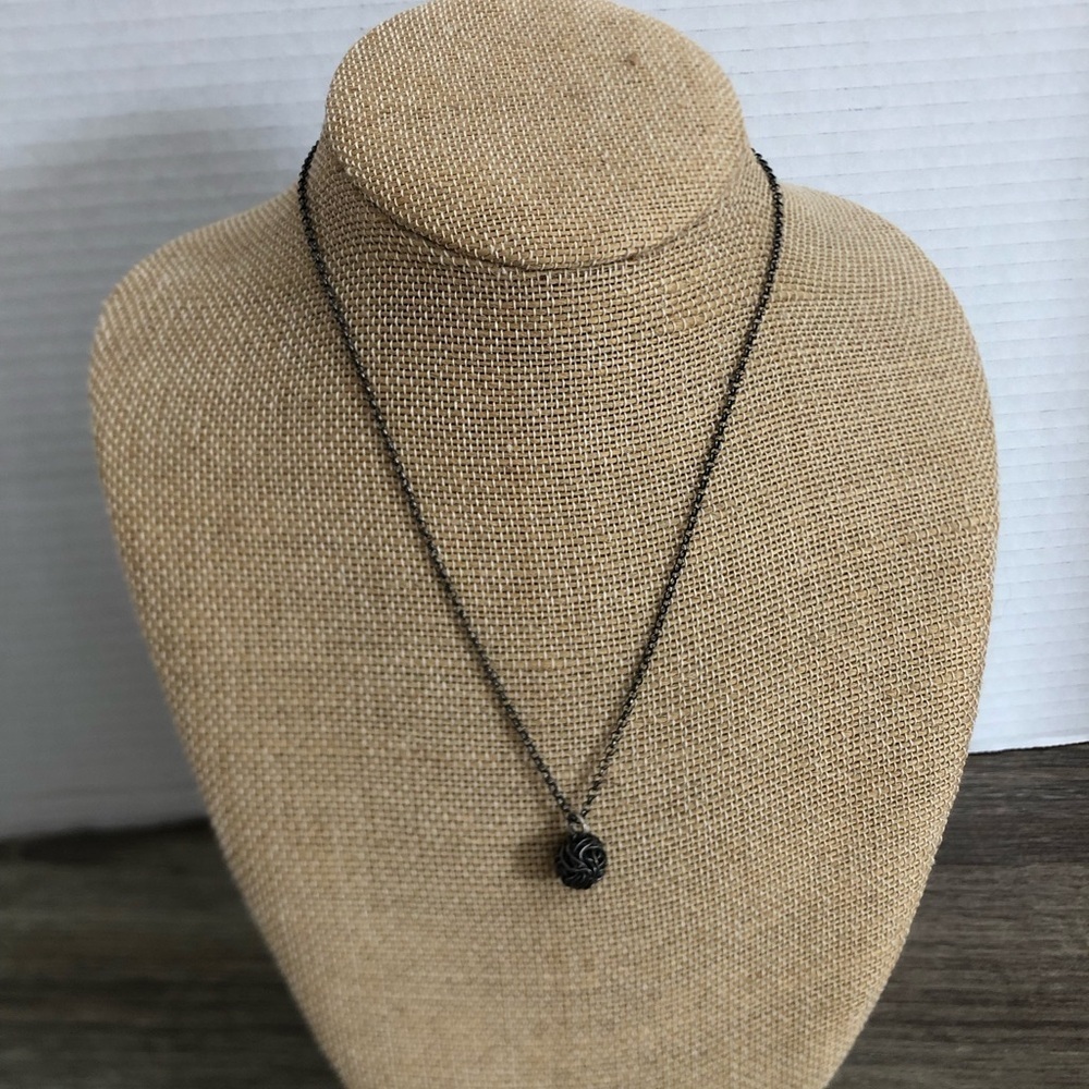 Funky Sterling Pendant Necklace